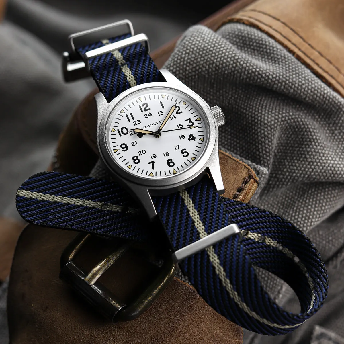 1973 British Military Watch Strap: INFANTRY - Wolfhound