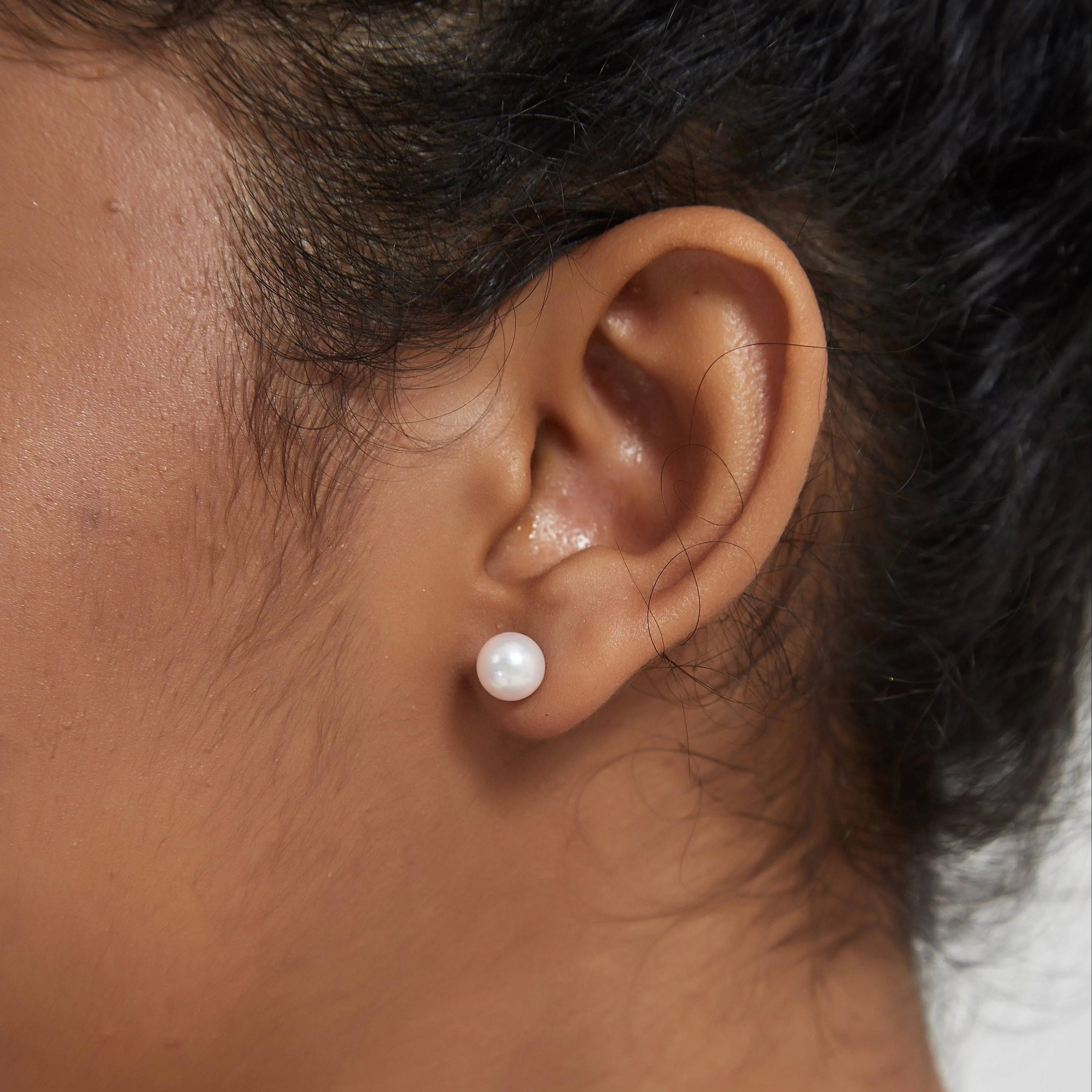 3-6mm Mini Akoya Pearl Stud Earrings