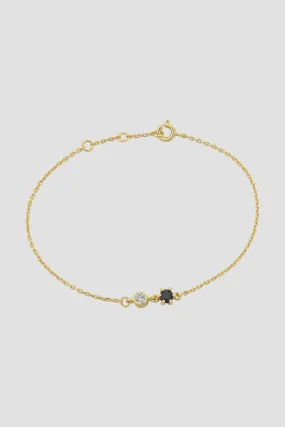 Alia Gold Jet bracelet
