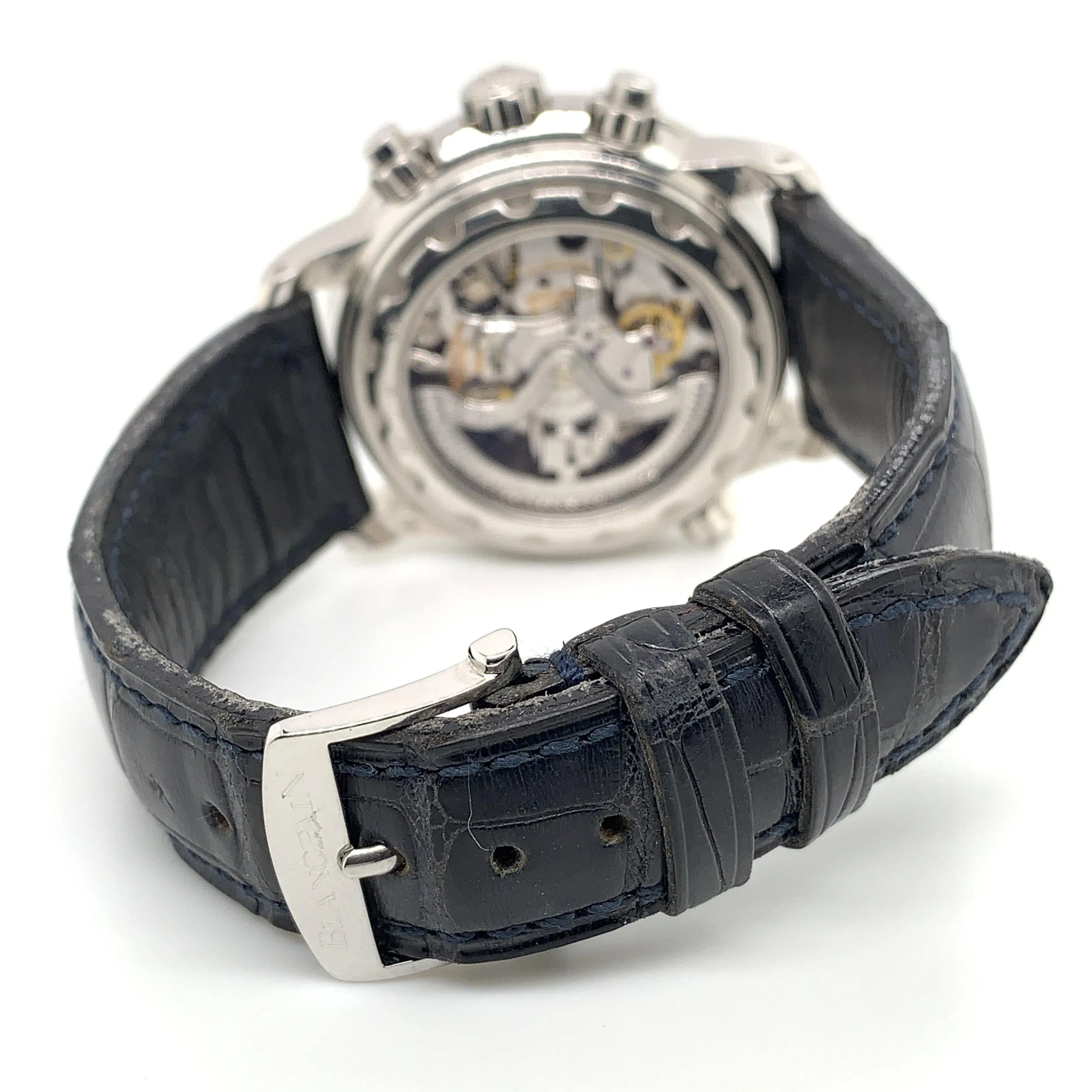 Blancpain, Leman Chronograph Split-Seconds Flyback Tourbillon, Ref. 2189F-3430-63B