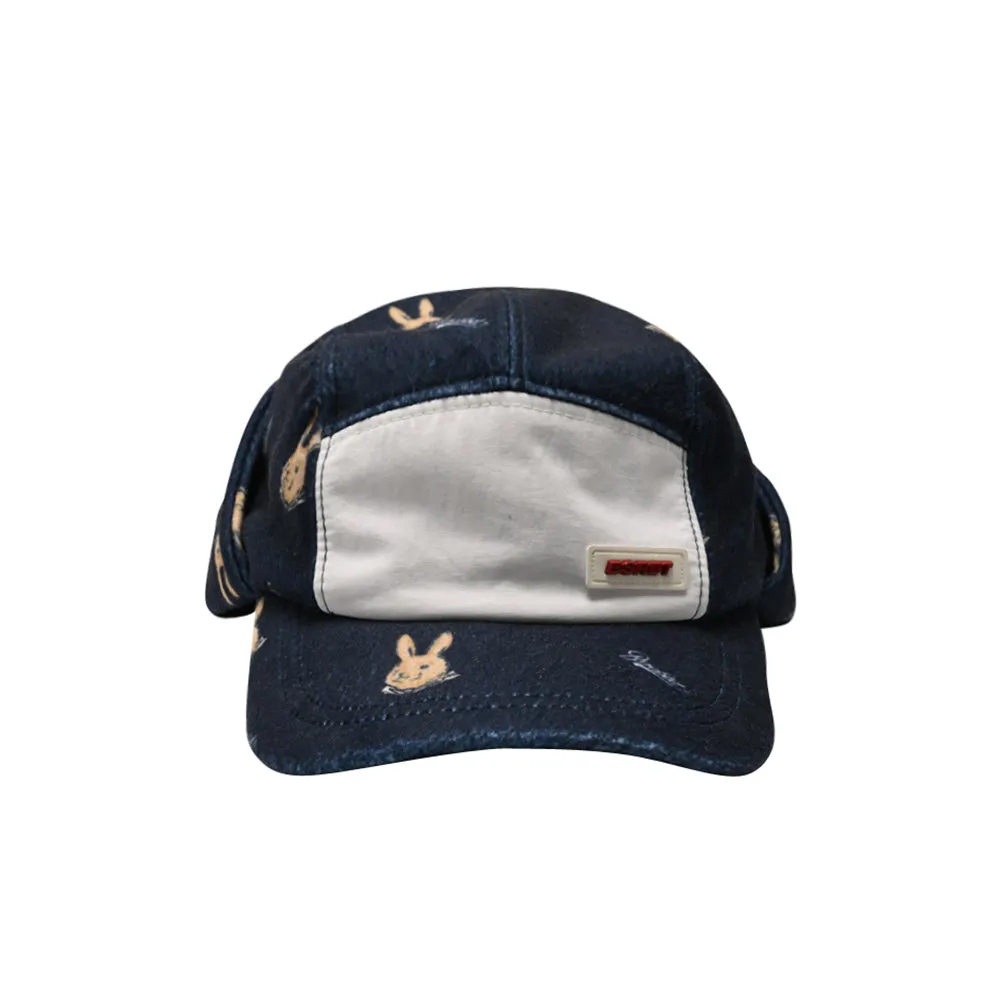 BR PAT EARFLAP HAT NAVY