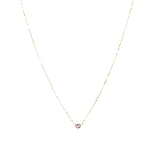 Comino Gold Amethyst Necklace