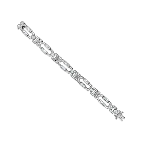 Diamond & Platinum Bracelet