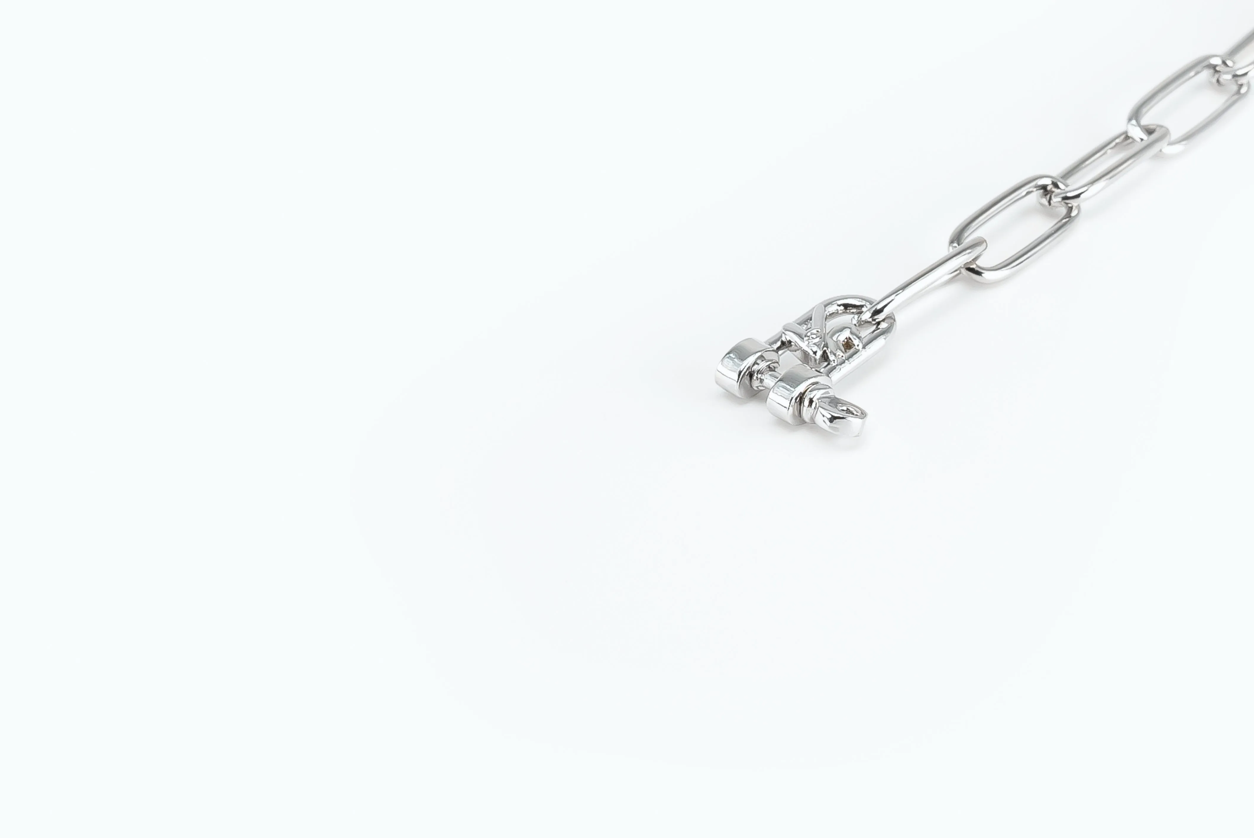 Electro Signature Chain Bracelet Silver Sunkiss Red
