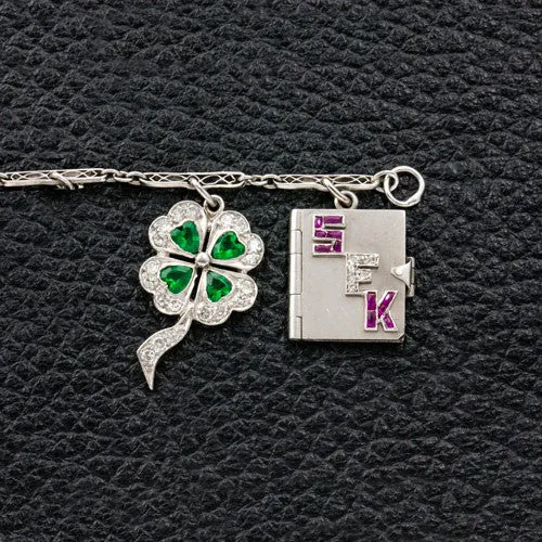 Estate Charm Bracelet