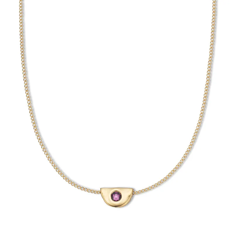 FEBRUARY BIRTHSTONE NECKLACE
