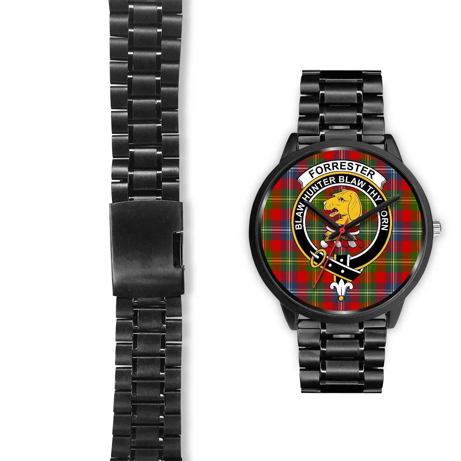 Forrester Clan Badge Tartan Black Watch