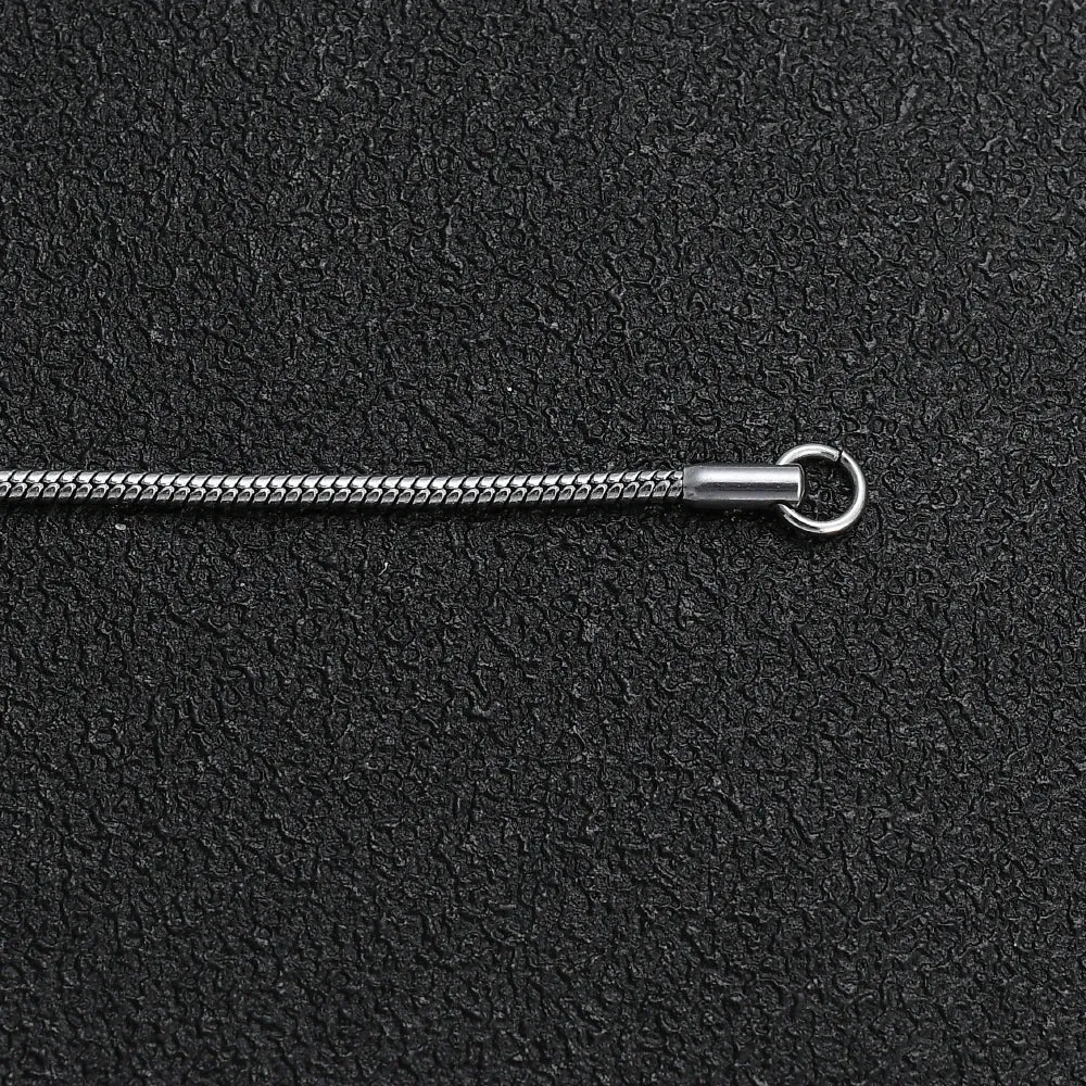 Hot Sale Width 2MM 316L Titanium Steel Snake Chain Bracelet Fashion Jewelry For Men Women Stainless Steel Link Bracelet