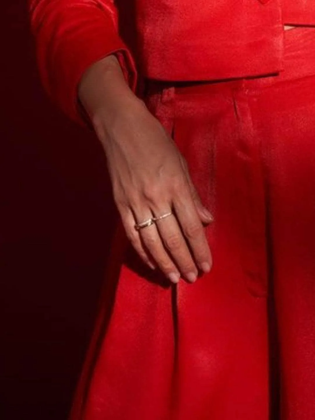 Nimrat Kaur In Heart Ring