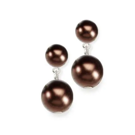 Olivia Colored Pearl Earrings