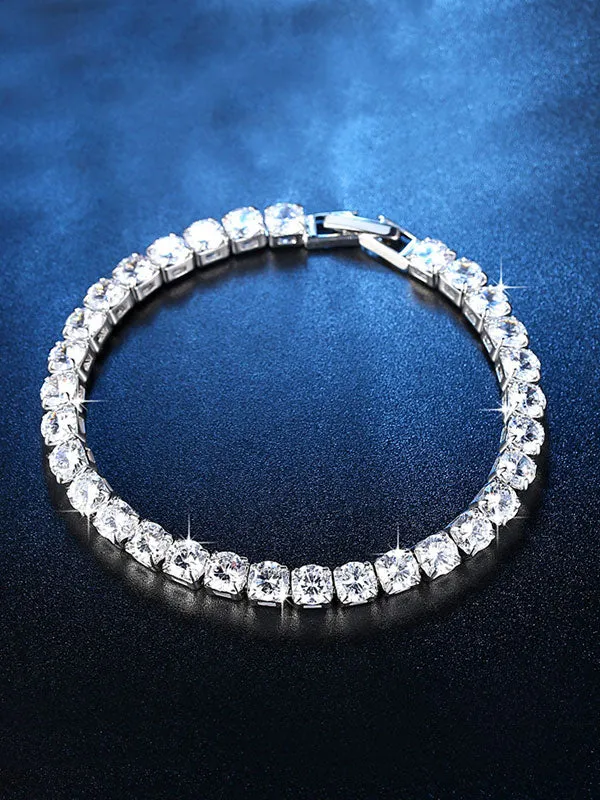 One /Two/ Three Rows full zircon Bracelets