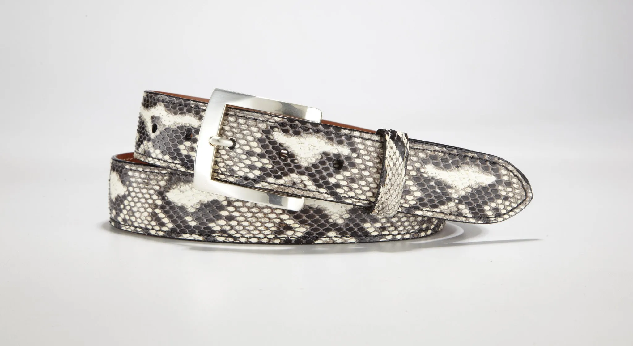 Python Glossy 1 3/8" - 35mm (Denim)