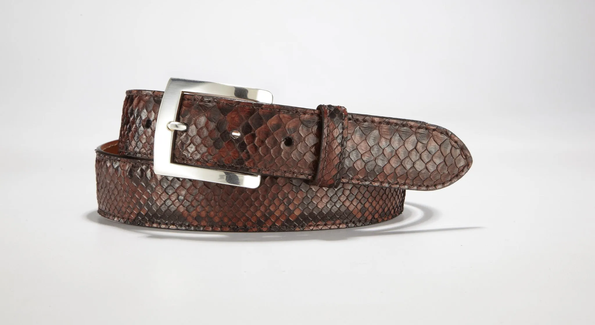Python Glossy 1 3/8" - 35mm (Denim)