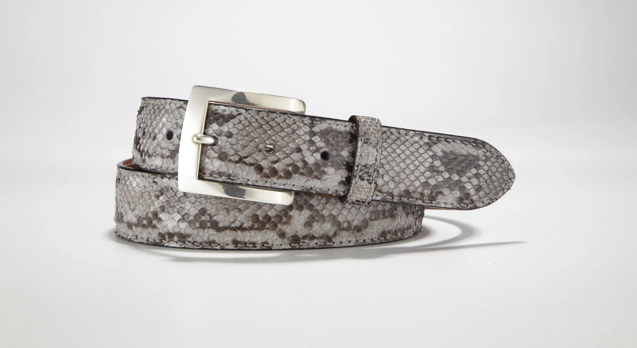 Python Glossy 1 3/8" - 35mm (Denim)