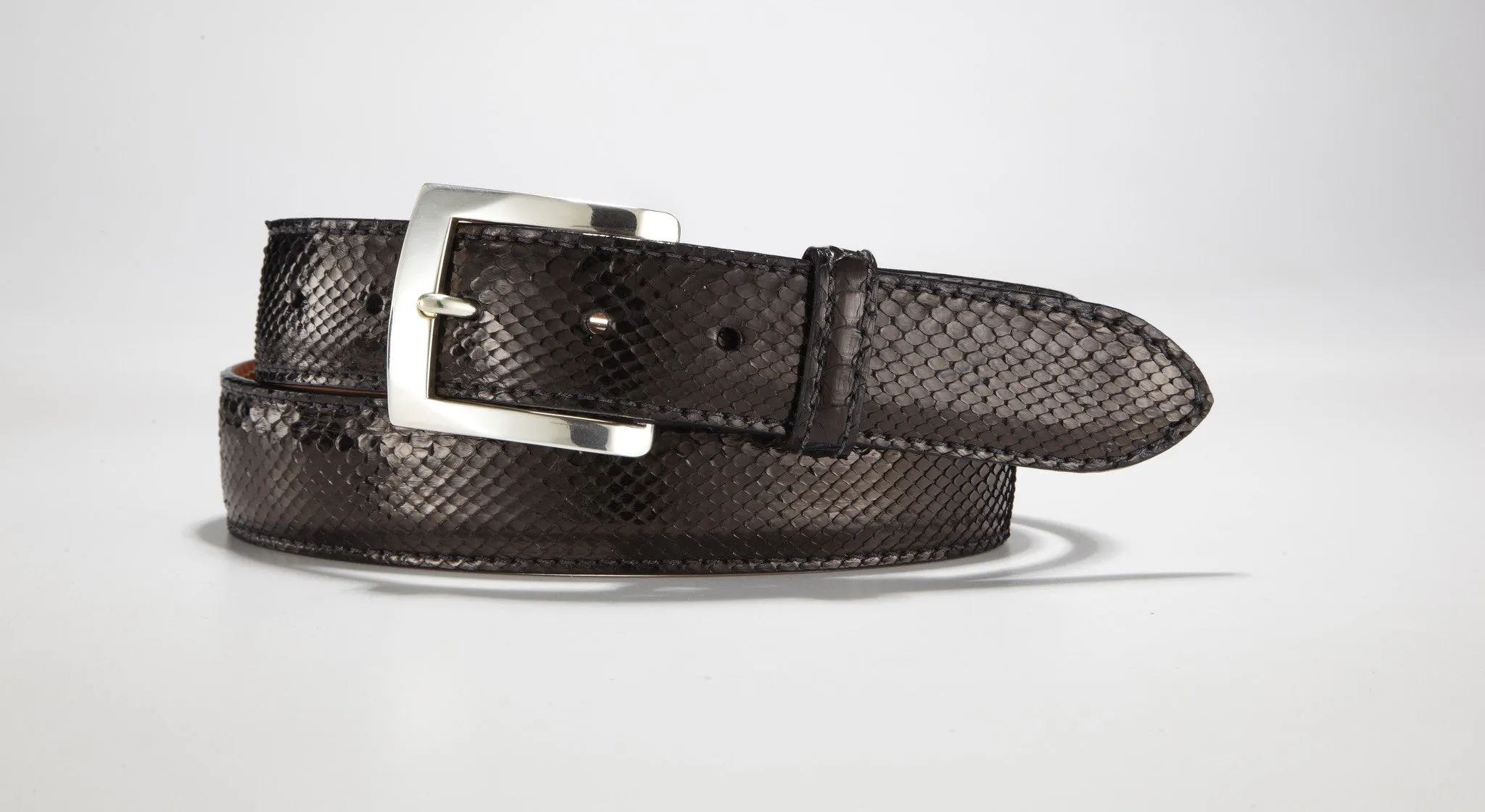 Python Glossy 1 3/8" - 35mm (Denim)