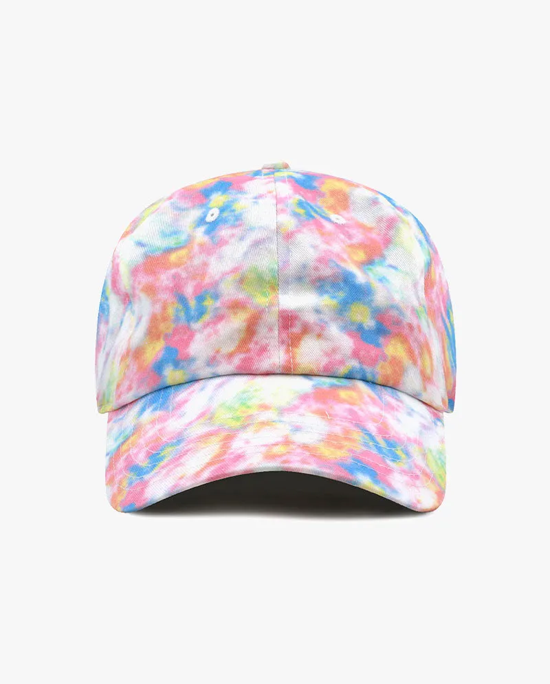 The Hat Depot Kids - Tie Dye Cotton Low Profile Baseball Cap